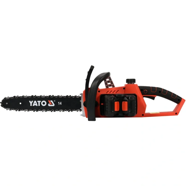 YT-82812 PILARKA ŁAŃCUCHOWA 36V, PROWADNICA 14'', 8,5 M/S - DWA AKUMULATORY 2 AH - obrazek 4