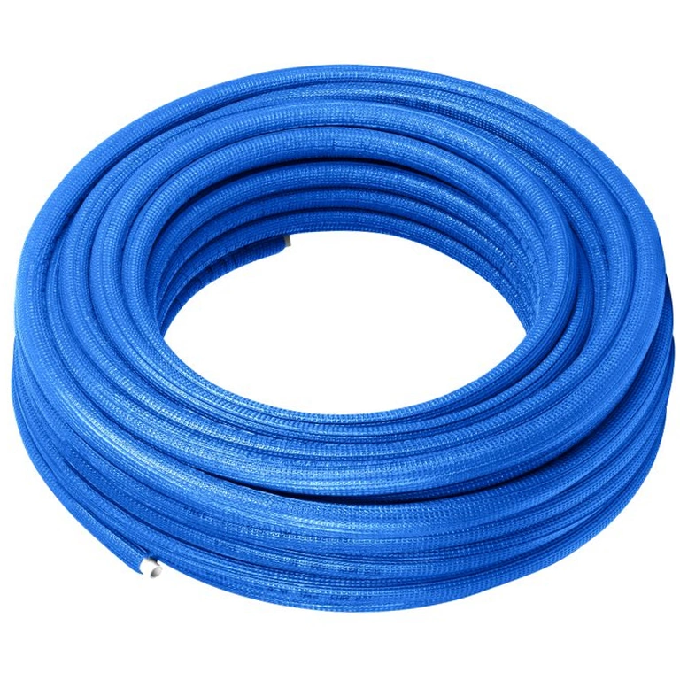 Rura wielowarstwowa PE-Xb 16x2 w otulinie niebieskiej/czerwonej PE 6mm (50m)