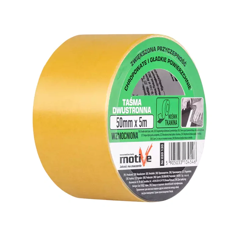 Taśma dwustronna wzmocniona 50mm/5m