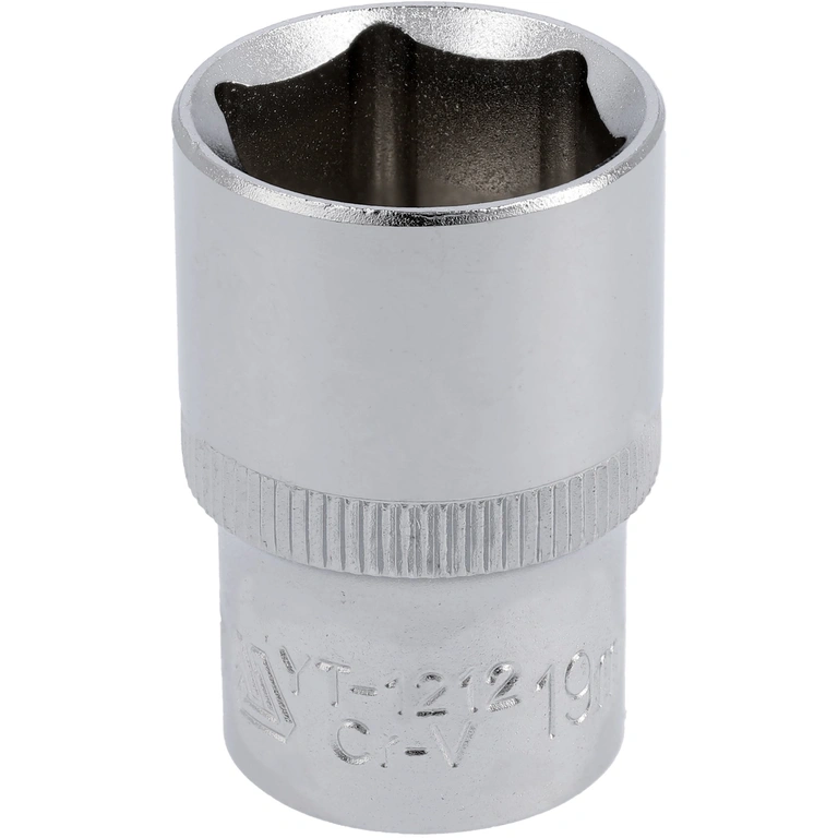Klucz nasadowy sześciokątny krótki 19 mm 1/2 cala