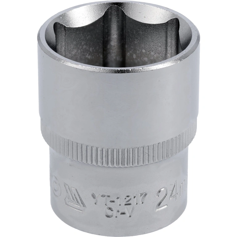 Klucz nasadowy sześciokątny krótki 24 mm 1/2 cala