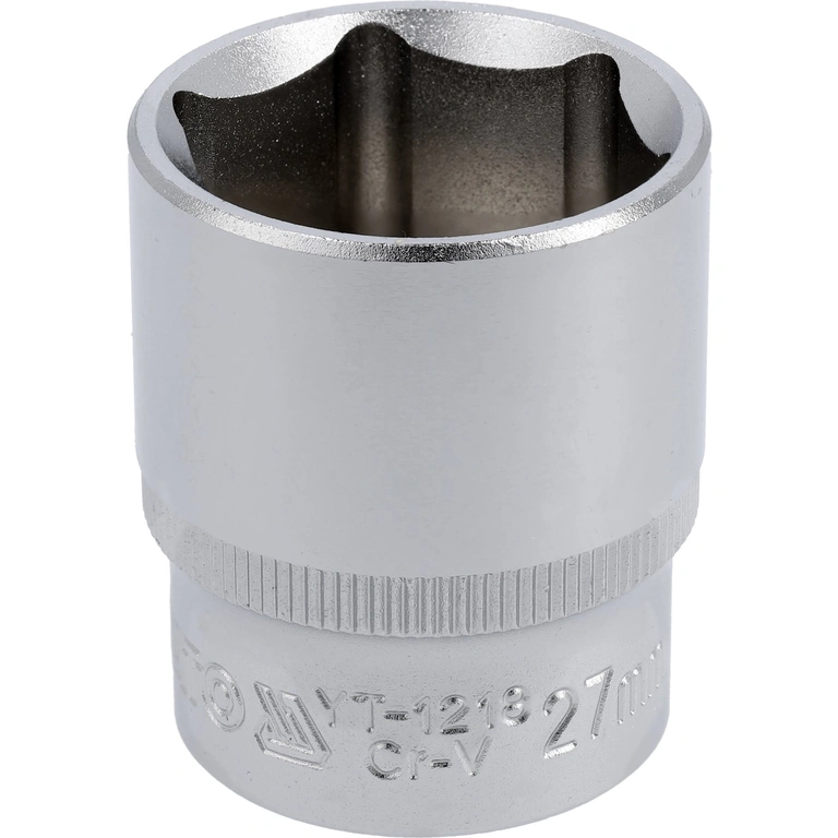 Klucz nasadowy sześciokątny krótki 27 mm 1/2 cala