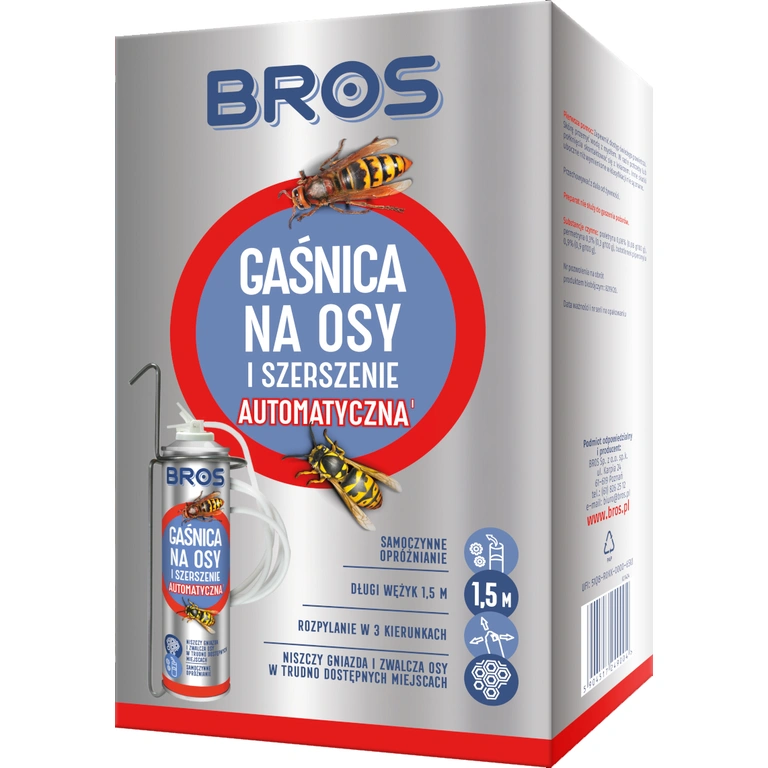 Gaśnica na osy i szerszenie automatyczna