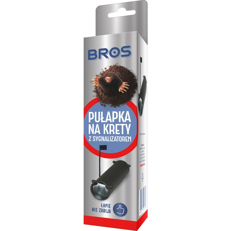 Pułapka na krety z sygnalizatorem