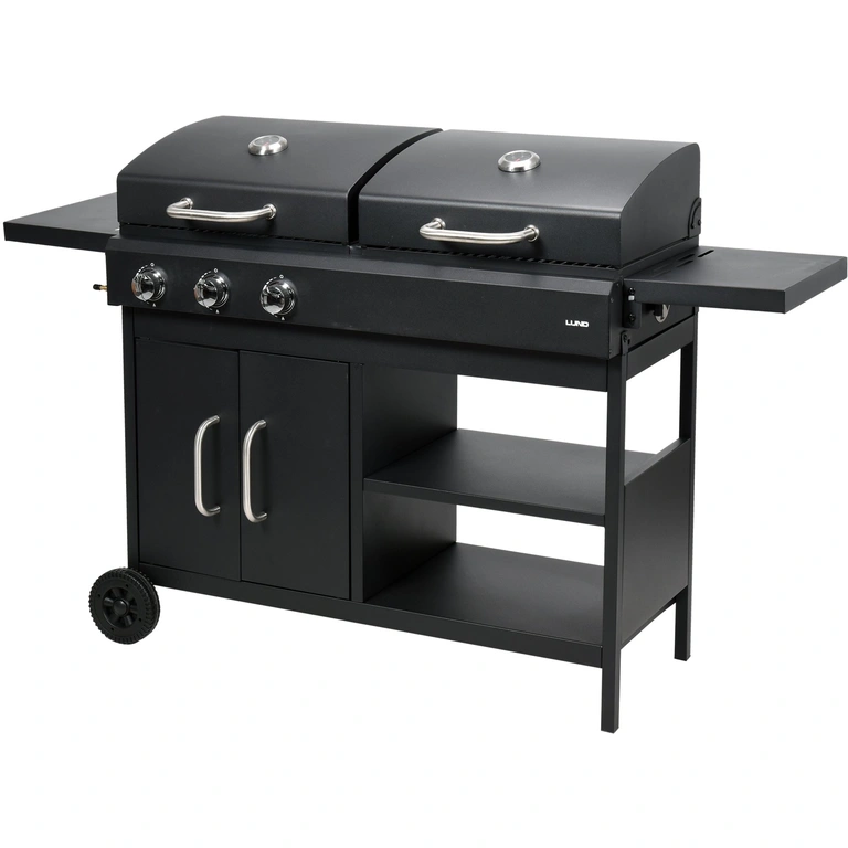 Grill gazowo-węglowy