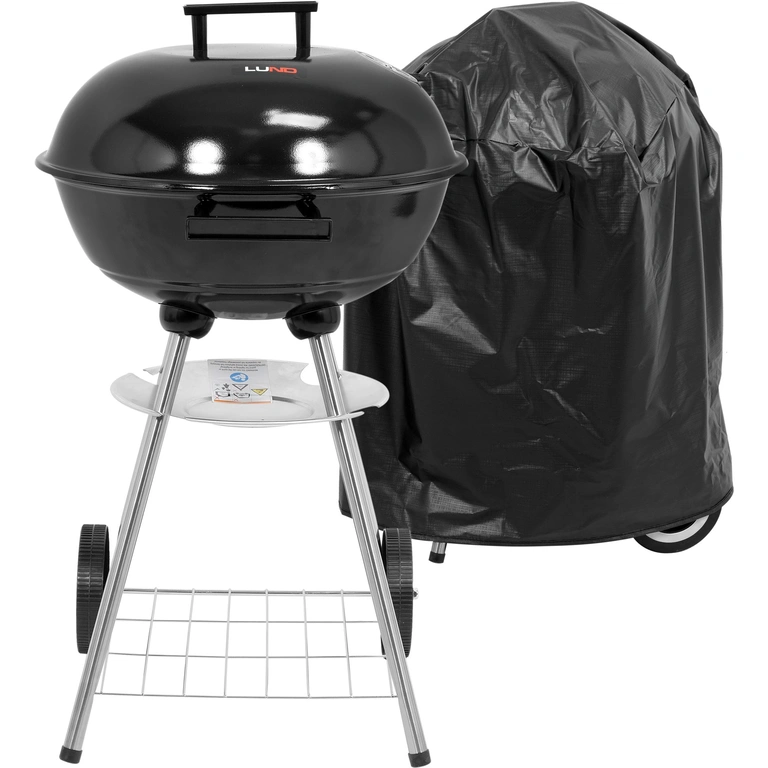 Grill węglowy z pokrowcem